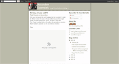 Desktop Screenshot of accordionessentials.blogspot.com