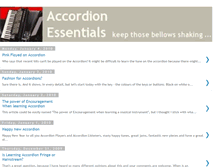 Tablet Screenshot of accordionessentials.blogspot.com