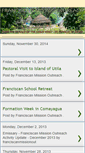 Mobile Screenshot of franciscanmissionoutreach.blogspot.com