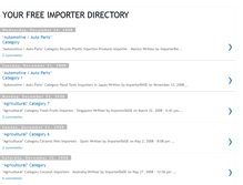 Tablet Screenshot of freeimporterdirectory.blogspot.com