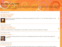 Tablet Screenshot of educacionalmonte.blogspot.com