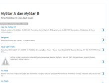 Tablet Screenshot of mystar-a-norazihan.blogspot.com