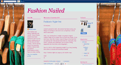 Desktop Screenshot of fashionnailed.blogspot.com