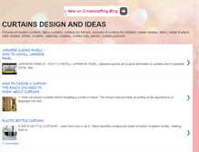 Tablet Screenshot of curtains-design.blogspot.com