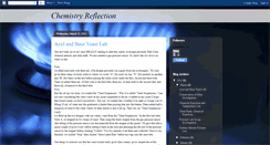 Desktop Screenshot of chemistryreflection-kkennedy.blogspot.com