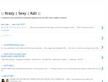 Tablet Screenshot of krazysexykali.blogspot.com