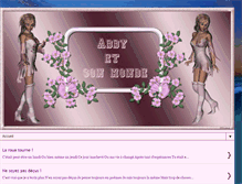 Tablet Screenshot of abby-et-son-monde.blogspot.com