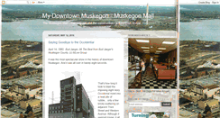 Desktop Screenshot of mydowntownmuskegon.blogspot.com