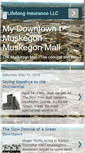 Mobile Screenshot of mydowntownmuskegon.blogspot.com