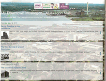 Tablet Screenshot of mydowntownmuskegon.blogspot.com