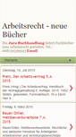 Mobile Screenshot of fachliteratur-arbeitsrecht.blogspot.com