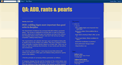 Desktop Screenshot of addrantsandpearls.blogspot.com