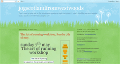 Desktop Screenshot of jogscotlandfromwestwoods.blogspot.com
