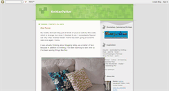 Desktop Screenshot of knitterpatter.blogspot.com