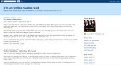 Desktop Screenshot of onlinecasinogod.blogspot.com