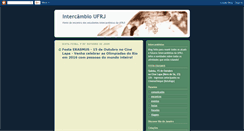 Desktop Screenshot of intercambioufrj.blogspot.com