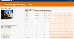 Desktop Screenshot of nr-aker-oslo.blogspot.com