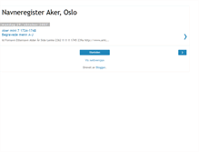 Tablet Screenshot of nr-aker-oslo.blogspot.com