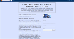 Desktop Screenshot of fortlauderdalerelocationservices.blogspot.com