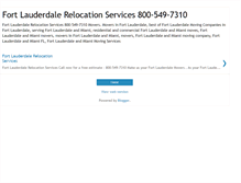Tablet Screenshot of fortlauderdalerelocationservices.blogspot.com