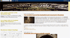 Desktop Screenshot of ancient-medieval-macedonian-history.blogspot.com