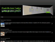 Tablet Screenshot of freshmoderndesign.blogspot.com