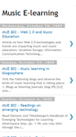 Mobile Screenshot of mus-e-learning.blogspot.com