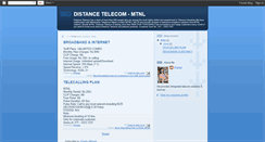 Desktop Screenshot of distancetelecom.blogspot.com