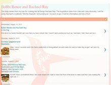 Tablet Screenshot of bobbireneeandrachaelray.blogspot.com