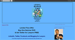 Desktop Screenshot of legalsocialmedia.blogspot.com