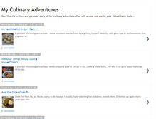 Tablet Screenshot of myculinaryadventures.blogspot.com