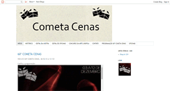 Desktop Screenshot of cometacenas.blogspot.com