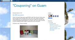 Desktop Screenshot of couponingonguam.blogspot.com