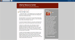 Desktop Screenshot of liberty-resource-center.blogspot.com