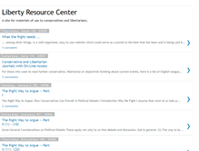 Tablet Screenshot of liberty-resource-center.blogspot.com