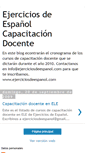 Mobile Screenshot of ejerciciosdeespanolcapacitacion.blogspot.com