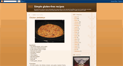 Desktop Screenshot of glutenfreerecipe.blogspot.com