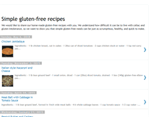 Tablet Screenshot of glutenfreerecipe.blogspot.com