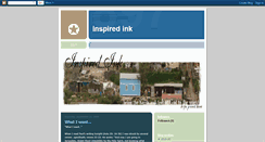 Desktop Screenshot of inspiredinkllc.blogspot.com