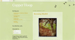 Desktop Screenshot of copperhoop.blogspot.com