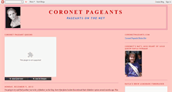 Desktop Screenshot of coronetpageants.blogspot.com