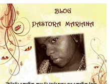 Tablet Screenshot of pastoramariana.blogspot.com