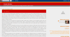 Desktop Screenshot of claudiamartinezart.blogspot.com