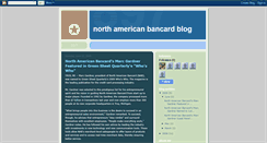 Desktop Screenshot of northamericanbancard.blogspot.com