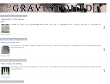 Tablet Screenshot of gravestoned.blogspot.com