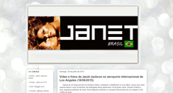 Desktop Screenshot of janetjacksonbrasil.blogspot.com