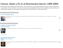 Tablet Screenshot of bicentenariodarwin.blogspot.com