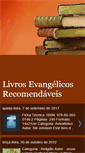 Mobile Screenshot of livrosevangelicosbons.blogspot.com