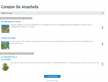 Tablet Screenshot of alcachofacorazon.blogspot.com