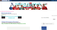 Desktop Screenshot of nokejafootballonline.blogspot.com